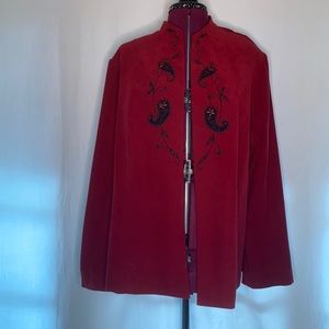 Studio I Red Open Jacket